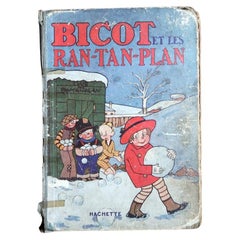 1930s Bicot et les Ran-Tan-Plan, French Hachette Comic Album - 2C273