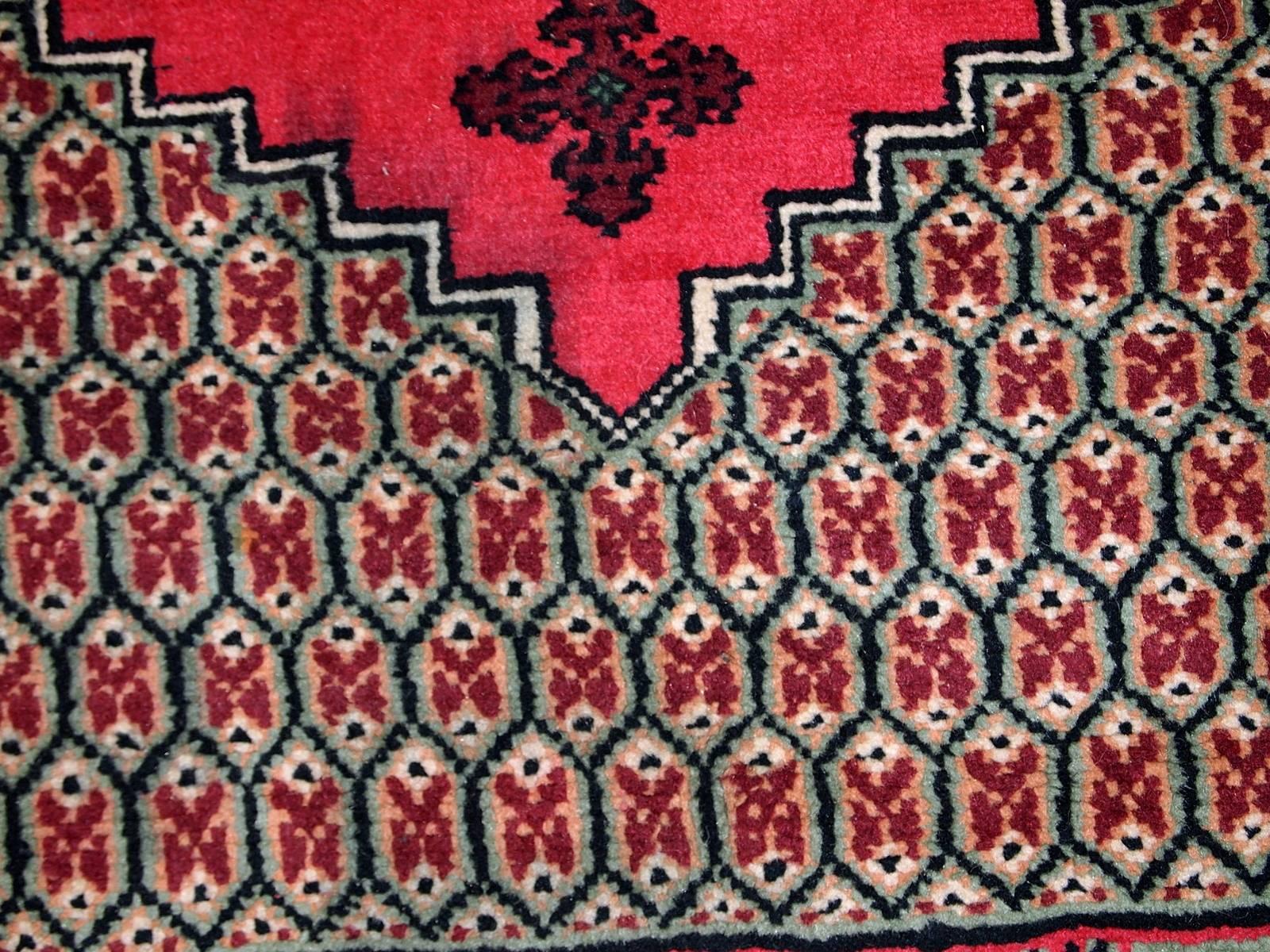 Handgefertigter algerischer Berberteppich im Vintage-Stil, 1970er Jahre, 1C404 (Wolle) im Angebot
