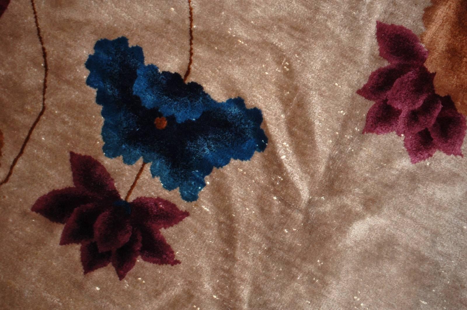 Handgefertigter antiker chinesischer Art-Déco-Teppich, 1920er Jahre, 1B469 (Wolle) im Angebot