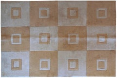 Handmade Vintage Art Deco Chinese Rug, 1980s, 1C517