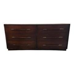 T.H. Robsjohn-Gibbings Six-Drawer Dresser for Widdicomb