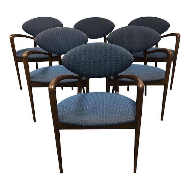 Set of Six Karina Guest Chairs by HBF