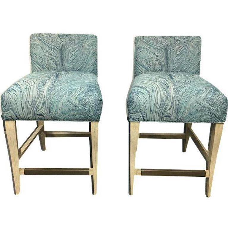 Pair of Pearson Stacey Counter Stools