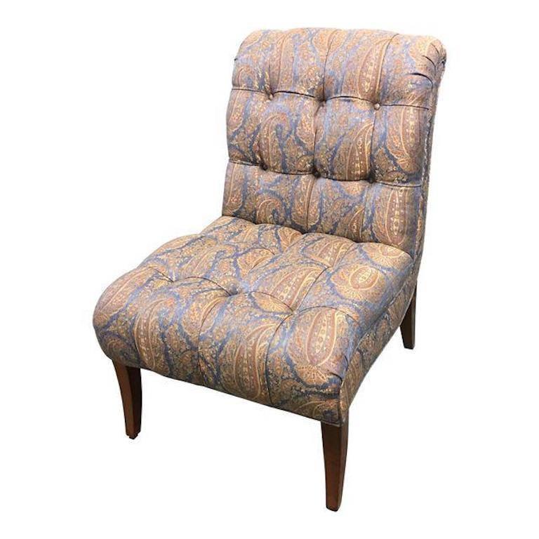 Pearson Gabrielle Paisley Chair at 1stdibs