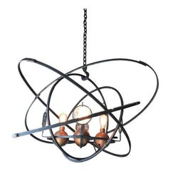 Jules V Collection Chandelier by Jefferson Mack Metalworks
