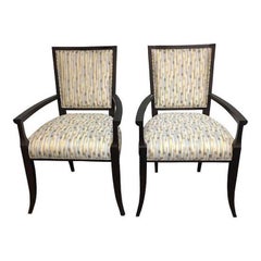 Pair of Hickory Chair Co. Nicole Armchairs