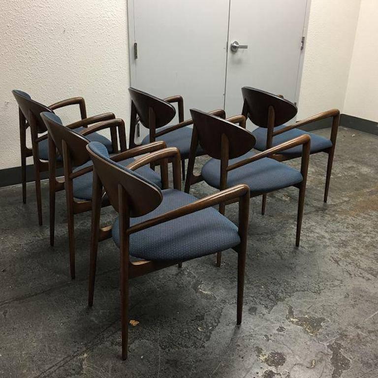 American Set of Six Karina Guest Chairs by HBF