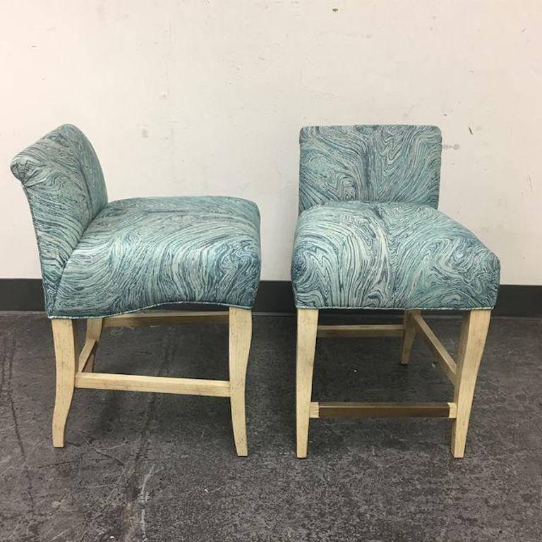 American Pair of Pearson Stacey Counter Stools