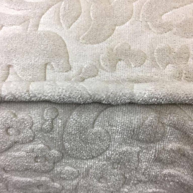 Fitzgerald of San Francisco off White Velvet Sofa at 1stDibs white