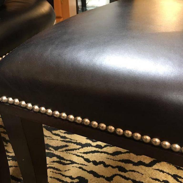 Hollywood Regency Set of Four Ralph Lauren Clivedon Dining Chairs