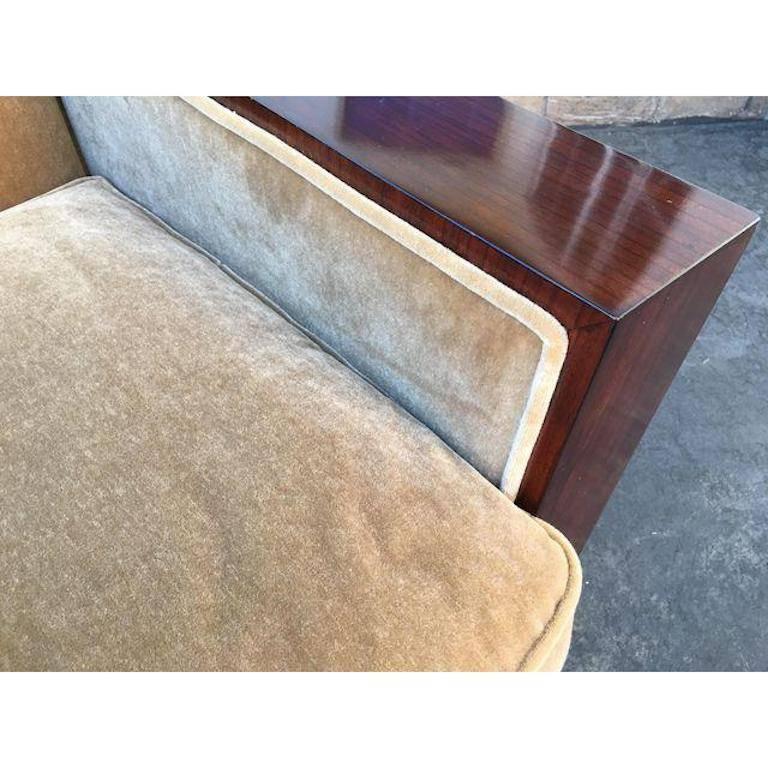 Contemporary Pair of Ralph Lauren Modern Metropolis Club Chairs