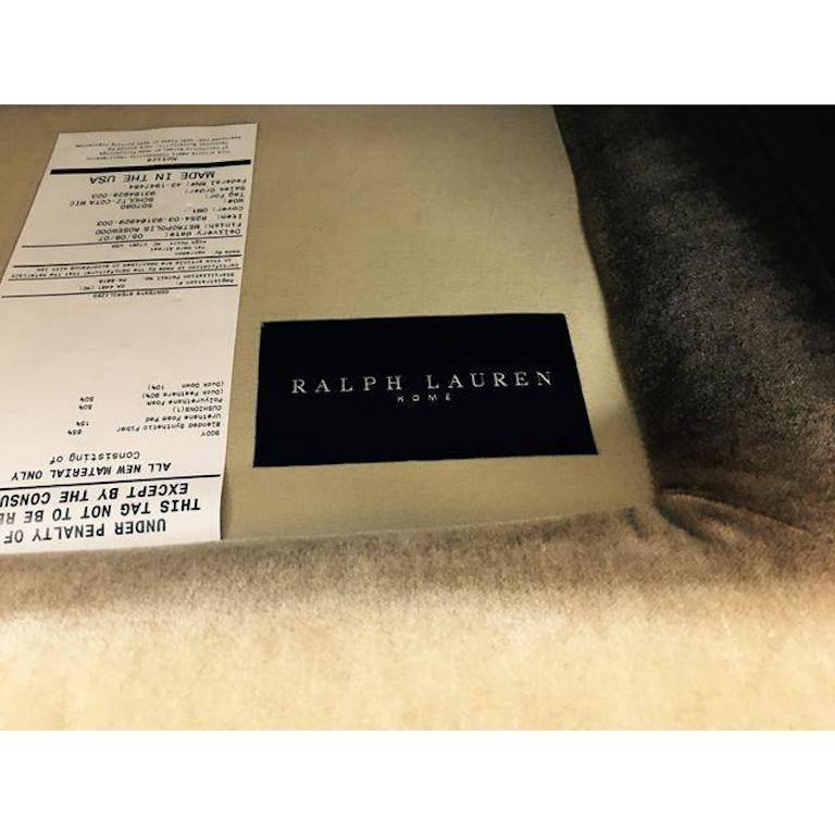 Pair of Ralph Lauren Modern Metropolis Club Chairs 1