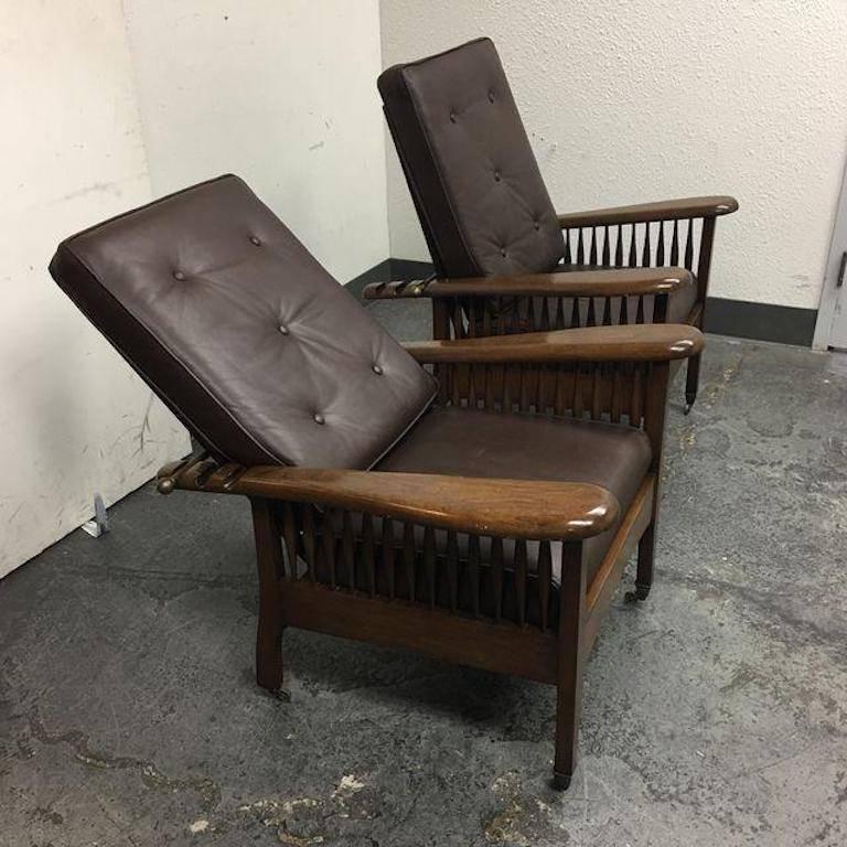 Mission Pair of Paul Ferrante Morris Chairs