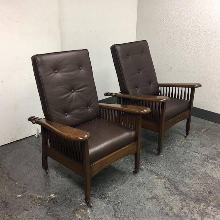 American Pair of Paul Ferrante Morris Chairs