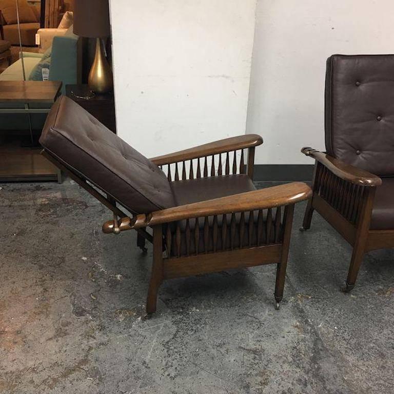 Pair of Paul Ferrante Morris Chairs In Good Condition In San Francisco, CA
