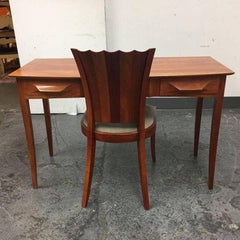 Thos. Moser Aria Writing Desk and Aria Side Chair