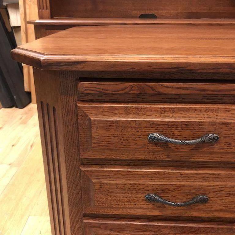Wood  Solid Quarter Sawn Oak Executive Amish Made Desk