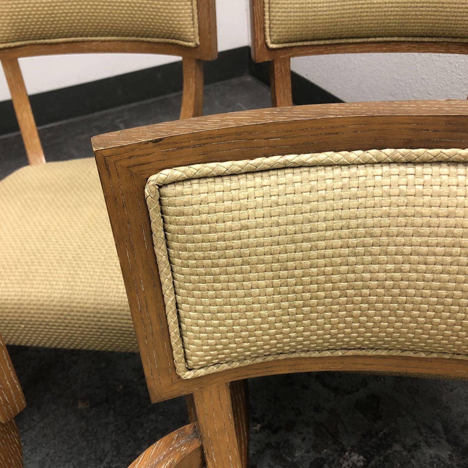 Michael Berman Set of Eight Grad Klismos Chairs In Good Condition In San Francisco, CA