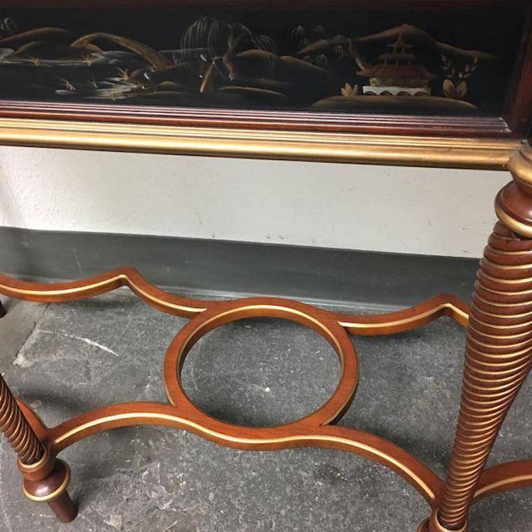 John Widdocomb Console Table from the Mario Buatta Collection In Good Condition In San Francisco, CA