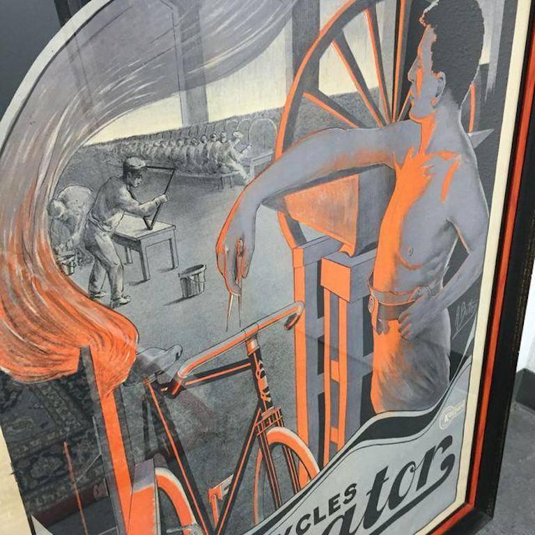 Liberator Cycles Concessionaire Poster Lithograph In Good Condition In San Francisco, CA