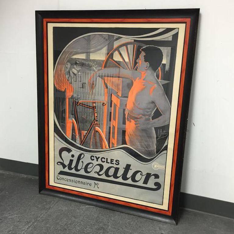 Liberator Cycles Concessionaire Poster Lithograph 2