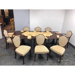 William Tillman Dining Table and Eight Chairs