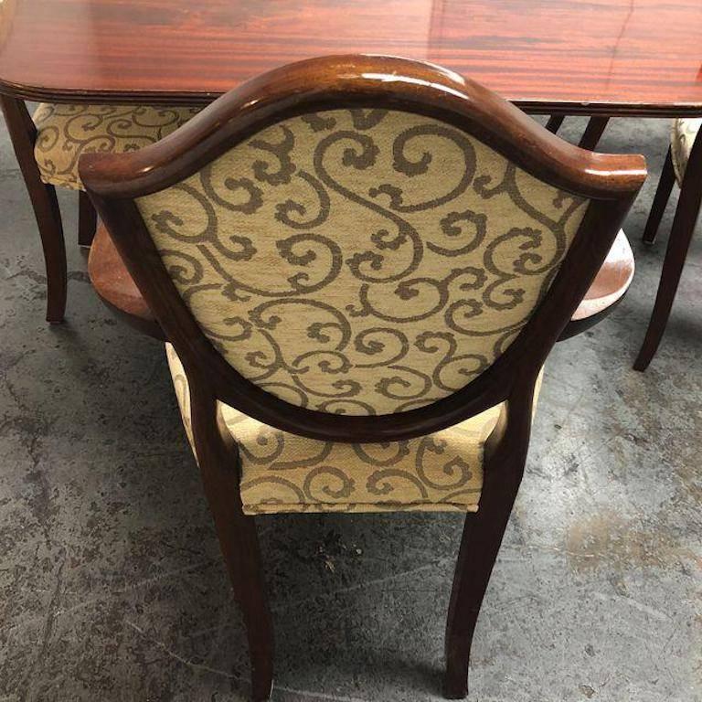William Tillman Dining Table and Eight Chairs 1