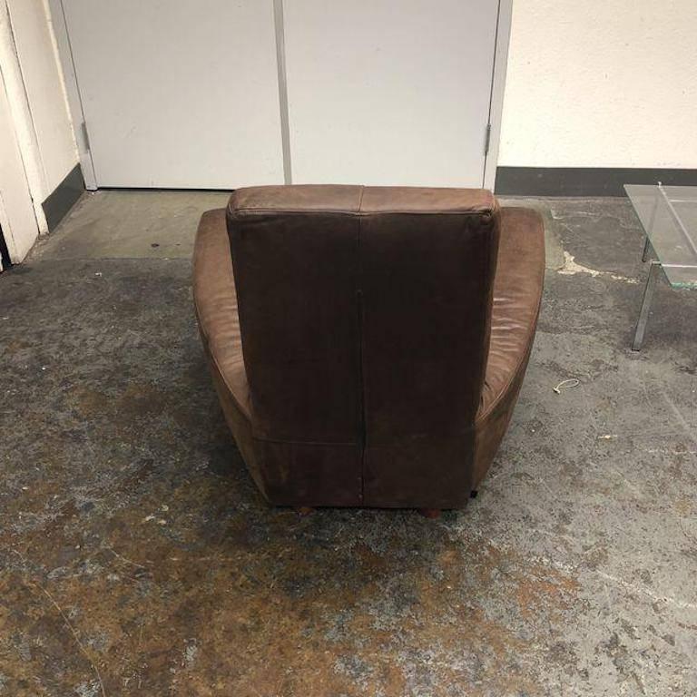 Gerard Van Den Berg Longa Chair for Label In Good Condition For Sale In San Francisco, CA