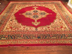 Early 20th Century Antique Indian Agra Rug
