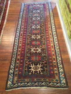 Late 19th Century Antique Caucasian Kuba Rug
