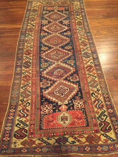Late 19th Century Antique Caucasian Karagashli Rug