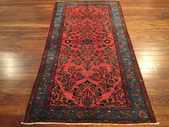 Early 20th Century Antique Persian Lilihan Rug