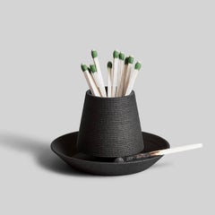 Stryk Match Striker in Contemporary 3D Printed Matte Black Steel