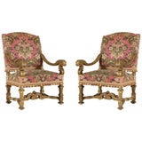 French Baroque Fauteuils at 1stDibs | french baroque furniture, french  baroque chair, fauteuil baroque