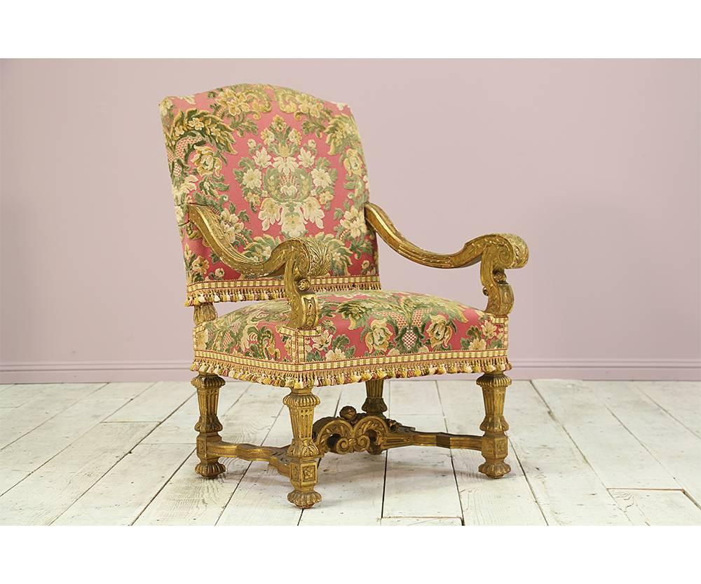 french baroque chair