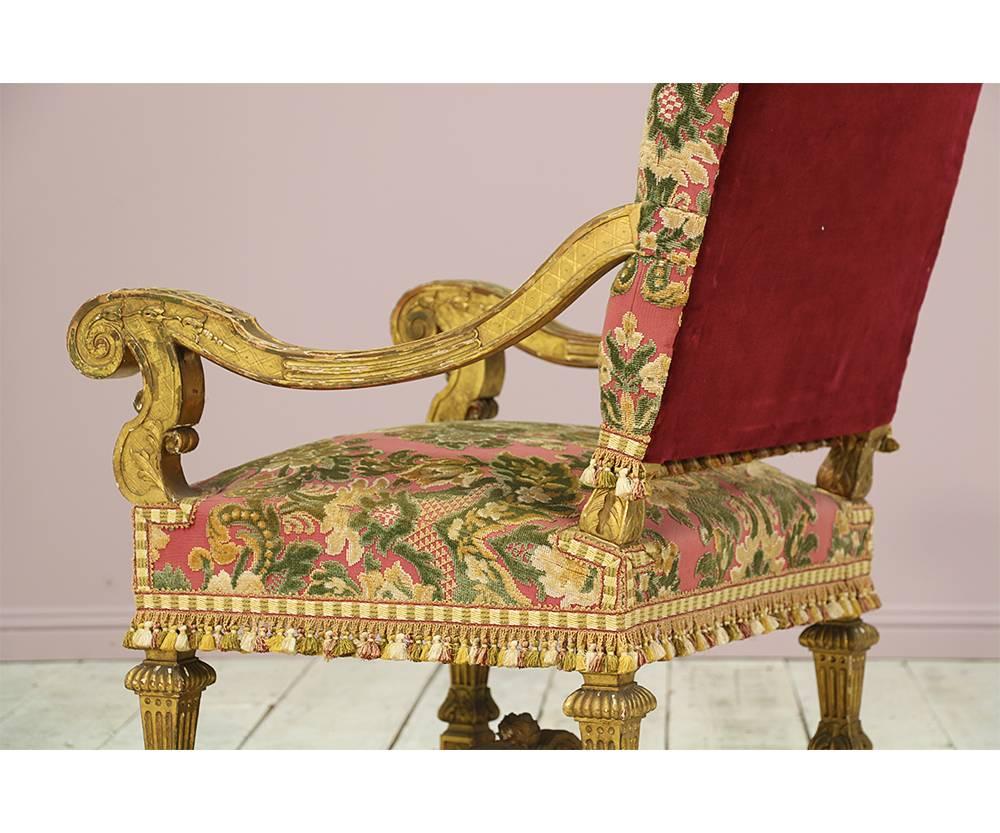 Early 20th Century French Baroque Fauteuils