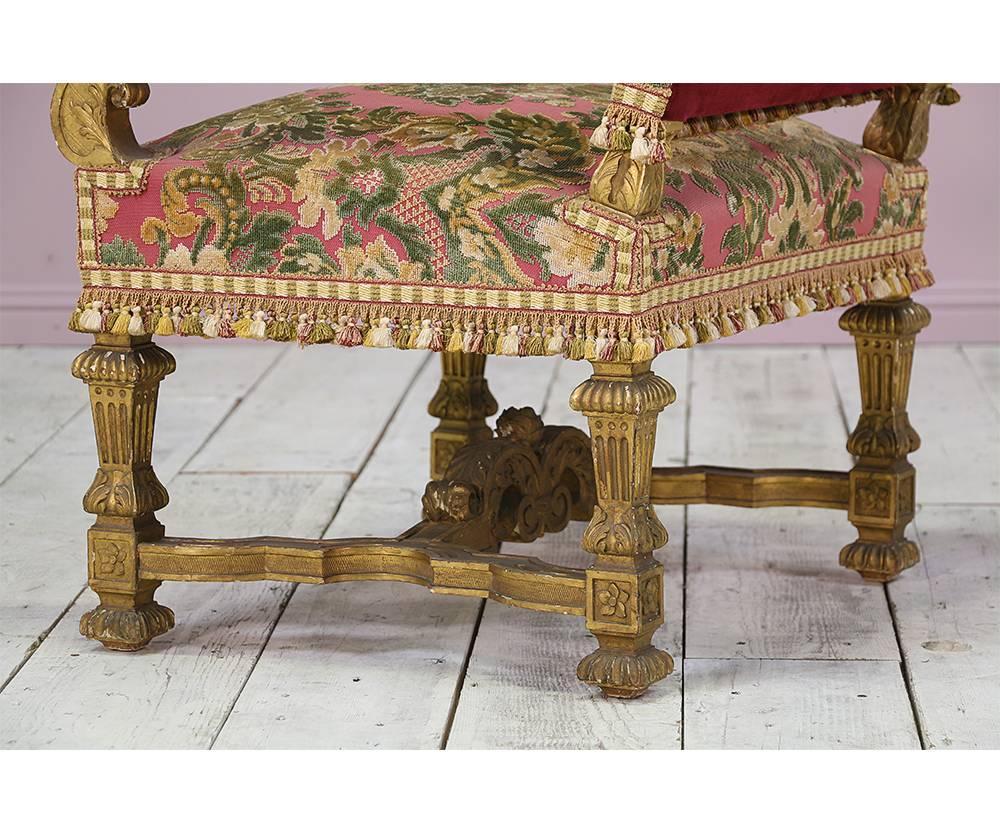 Upholstery French Baroque Fauteuils