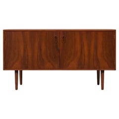 Nouvellement repeinte - Crédence en noyer moderne danoise du milieu du siècle dernier