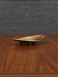 Mexican Modernist Biomorphic “Metales Casados” Mixed Metal Catchall Tray