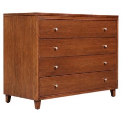 Newly Refinished- Mid-Century Modern “Oakmasters” 4-Drawer Dresser