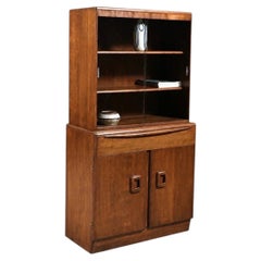 Newly Refinished - Mid-Century Modern “Encore” Bookcase Cabinet