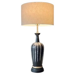 Mid-Century Danish Modern Ceramic Table Lamp by Soholm, Denmark – Signed