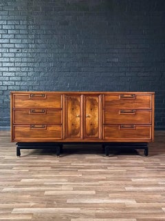 Newly Refinished - Mid-Century Modern Chinoiserie Dresser