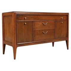 Newly Refinished - Mid Century Modern Walnut Sideboard by Century Furniture