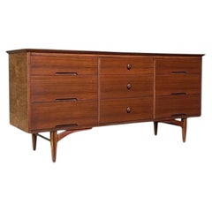 Newly Refinished - Mid-Century Californian Modern “Vega” Walnut Dresser