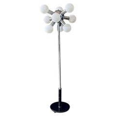 Vintage Post Modern Space Age Chrome “Sputnik” Floor Lamp