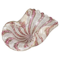 Mid-Century Italian Modern Murano Glass Catch-All Tray