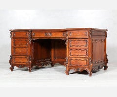 French Louis XV-Style Executive Desk