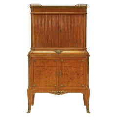 French Louis XV Marquetry Cabinet