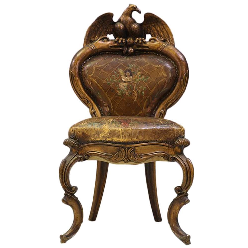 Antique Italian Fantasy Chair